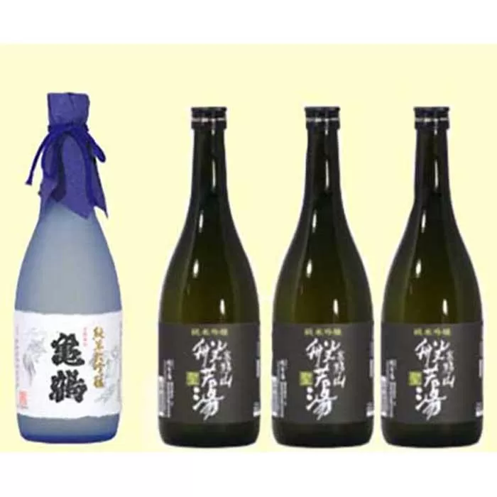 こだわりの地酒 純米大吟醸1本と純米吟醸酒 高野山般若湯聖(ヒジリ3本)のセット  