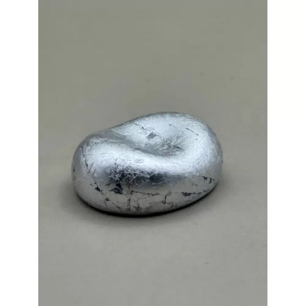 箸置き へこみ 箔貼り銀［NF220］