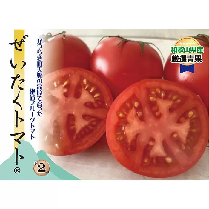 ［先行予約］［旨すぎる］こだわり絶品高原とまと［フルーツトマト約２kg］［KF13］