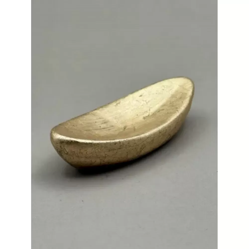 箸置き 舟型 箔貼り金［NF224］