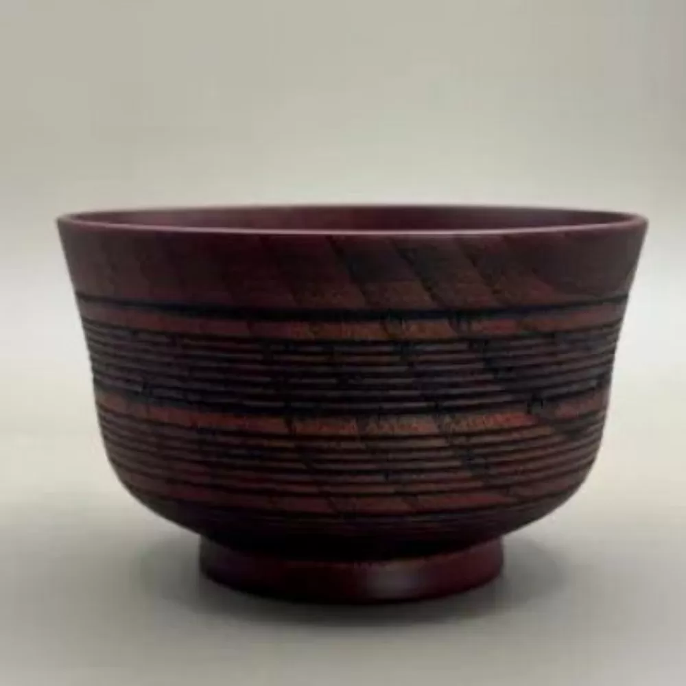 線面汁椀 朱［NF93］