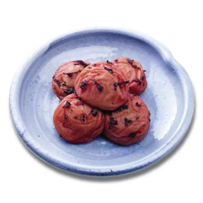 しそかつお梅干し（はちみつ入り）　３５０ｇ〔化粧箱入り〕《紀州南高梅》
