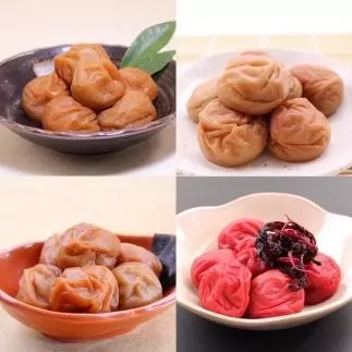 和歌山 紀州南高梅 食べ比べお試しセット 60g×4種類  【2箱】 【US4】