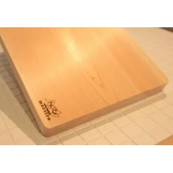 AA6001_紀州ヒノキ（一枚板）まな板　家具職人カンナ造り【ギフト対応】