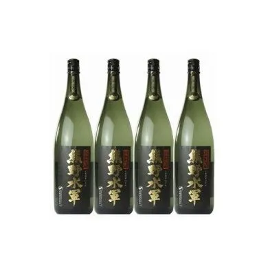 V6108_本格米焼酎 熊野水軍 1800ml×4本 （C003）