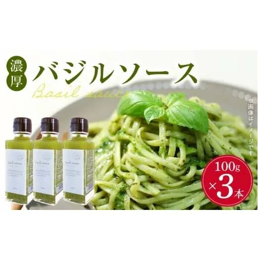 DG6013n_濃厚バジルソース(瓶)100g×3本入り