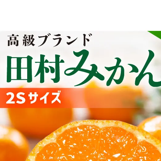 【2026年先行予約】田村みかん 秀品 約 5kg 2Sサイズ 高級ブランド 田村みかん 小玉 みかん 温州みかん フルーツ 果物 柑橘 果汁 ジューシー 赤秀品 青秀品 国産 食品 食べ物 期間限定 お取り寄せ 和歌山県 湯浅町 送料無料_DN6014