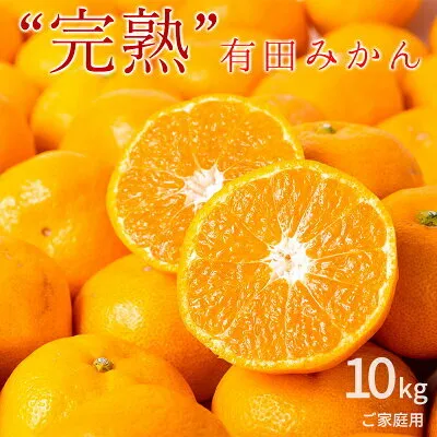 【完熟濃厚】完熟 有田みかん 10kg 【訳あり 家庭用】_BG6112n