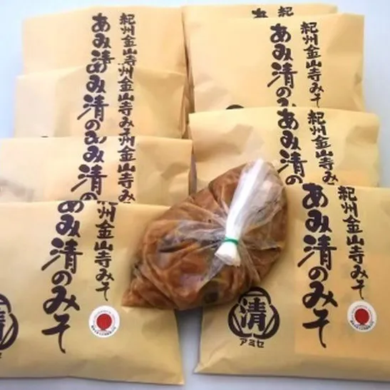 A6015n_紀州 金山寺みそ 232g×9個 セット 家庭用 簡易包装【金山寺みそ 径山寺味噌 おかず味噌 国産】