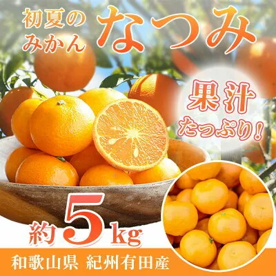 G7072_【2026年先行予約】初夏のみかん なつみ5kg