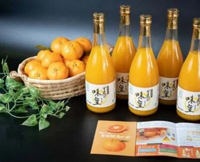 ZY6102n_果樹園紀の国 有田みかんの味皇 6本 セット