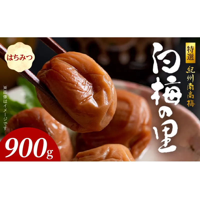 SF1003_特選紀州南高梅「白梅の里」はちみつ　900ｇ