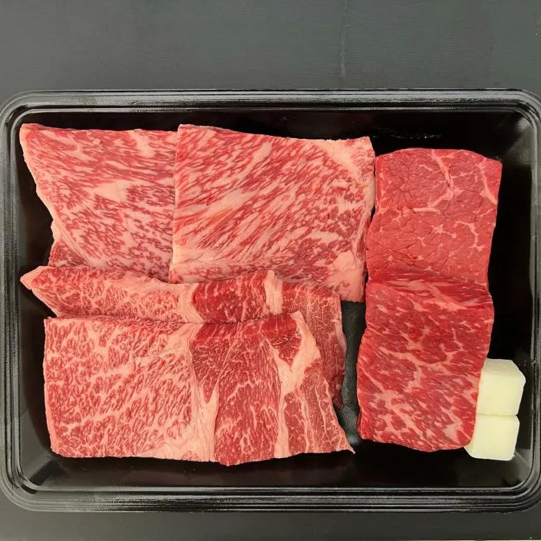 BN6117_紀州和華牛　食べ比べステーキ　3種盛り　計600g（各100g×2枚）