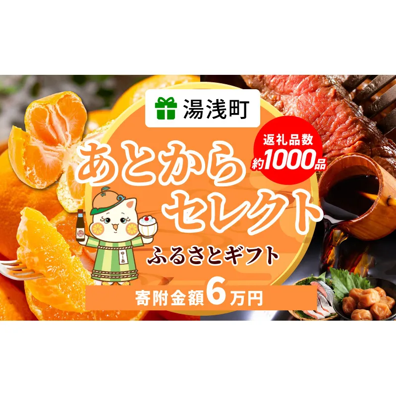 ZZ1010_あとからセレクト【ふるさとギフト】6万円