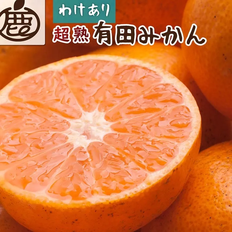 ＜2024年11月より発送＞家庭用 超熟有田みかん1kg+30g（傷み補償分）【わけあり・訳あり】【光センサー選果】  ※北海道・沖縄・離島への配送不可 ※2024年11月上旬～12月下旬頃に順次発送予定