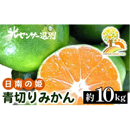 【先行予約】こだわりの青切りみかん 約10kg 農家直送 有機質肥料 100% サイズ混合 ｜ みかん 柑橘 果物 くだもの 果実 フルーツ 和歌山 有田
