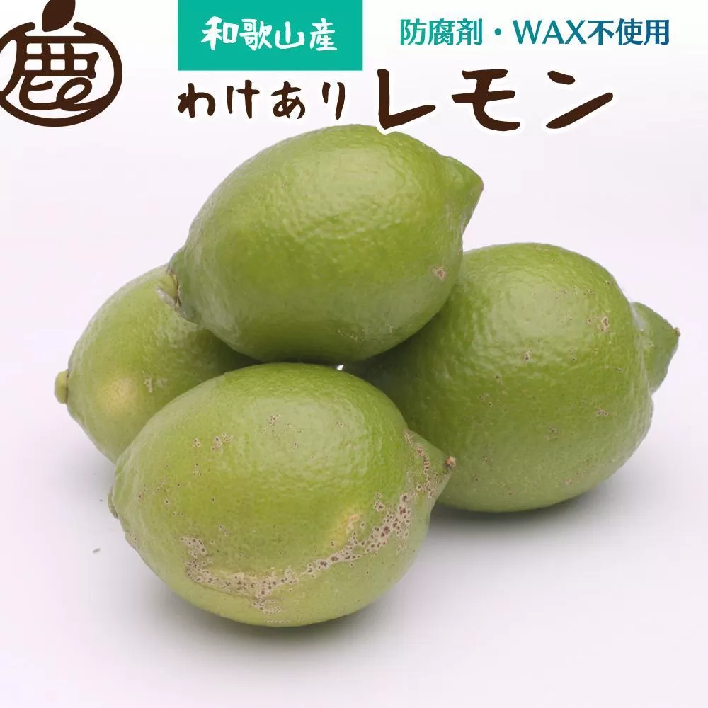 家庭用 レモン1kg+250g（傷み補償分）【和歌山有田産】【防腐剤・WAX不使用、安心の国産レモン】【わけあり・訳ありレモン】［IKE125］