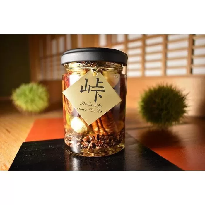 ナッツの蜂蜜漬【峠プレミアム 爛（RAN）】〜熊野古道 峠の蜂蜜×ナッツ 【SW15】