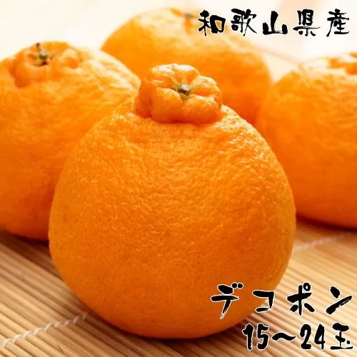 和歌山有田の濃厚デコポン 15〜24玉 約5kg［先行予約］［MS78］