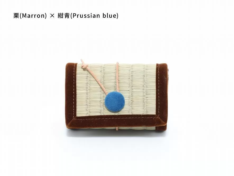 inoca  CASE　CARD【栗×紺青】