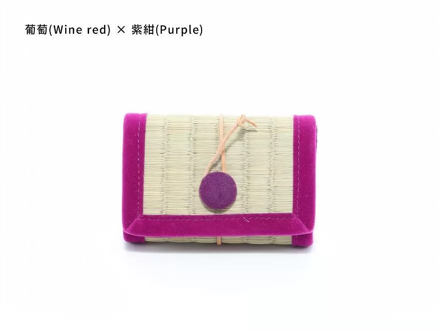 inoca  CASE　CARD【葡萄×紫紺】