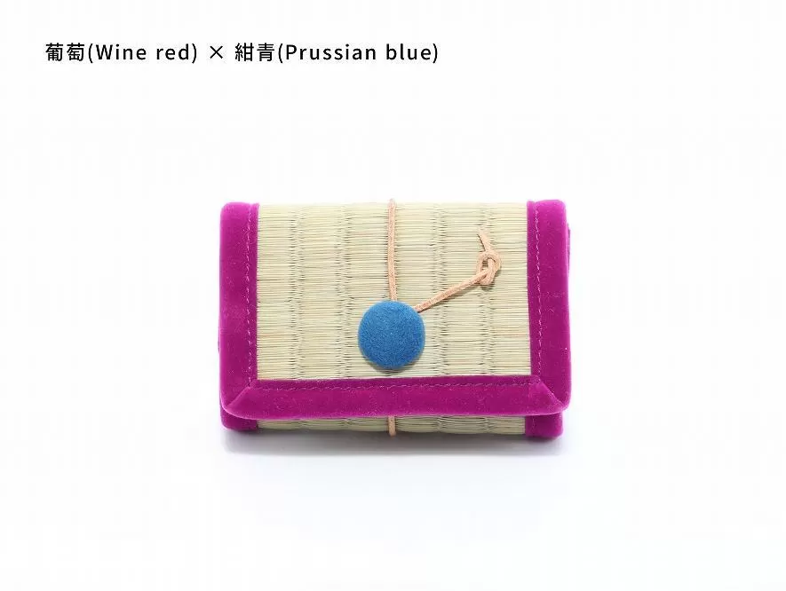inoca  CASE　CARD【葡萄×紺青】