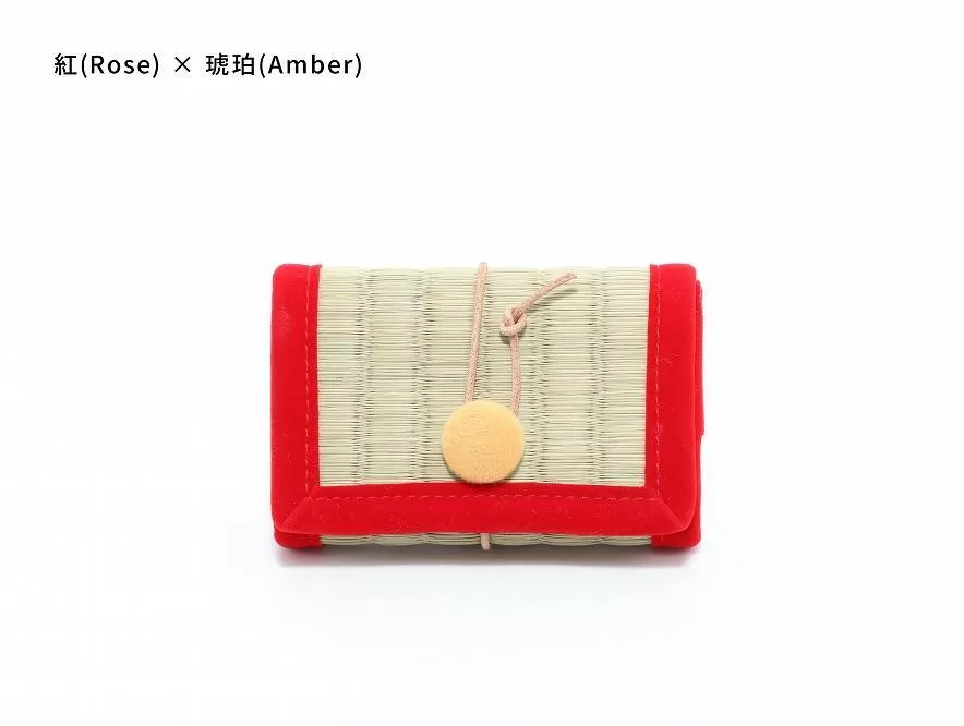 inoca  CASE　CARD【紅×琥珀】