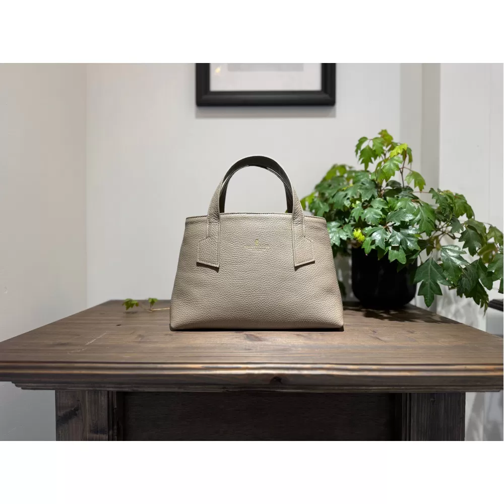 革職人が作った本革トートバッグXSシュリンク【トープ】