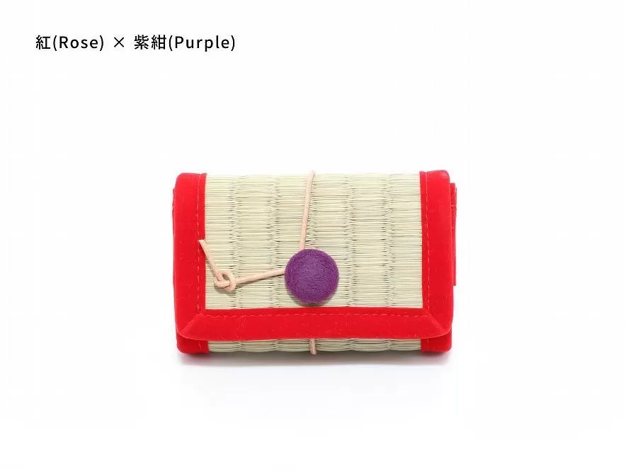 inoca  CASE　CARD【紅×紫紺】