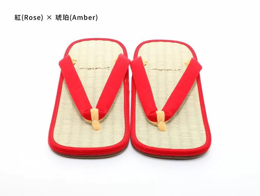 inoca  SETTA　OVERSEAS【紅×琥珀】