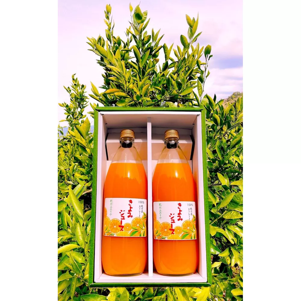 清見オレンジ ジュース 100％ 1000ml 2本セット