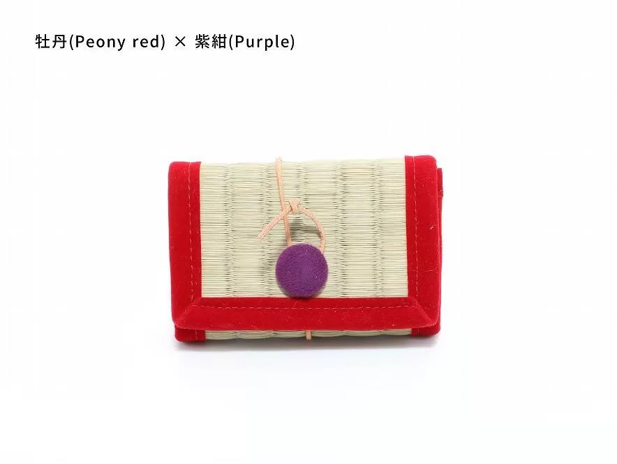 inoca  CASE　CARD【牡丹×紫紺】