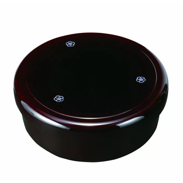 茶櫃 10.5寸 溜 貝張 やまと梅【YG51】