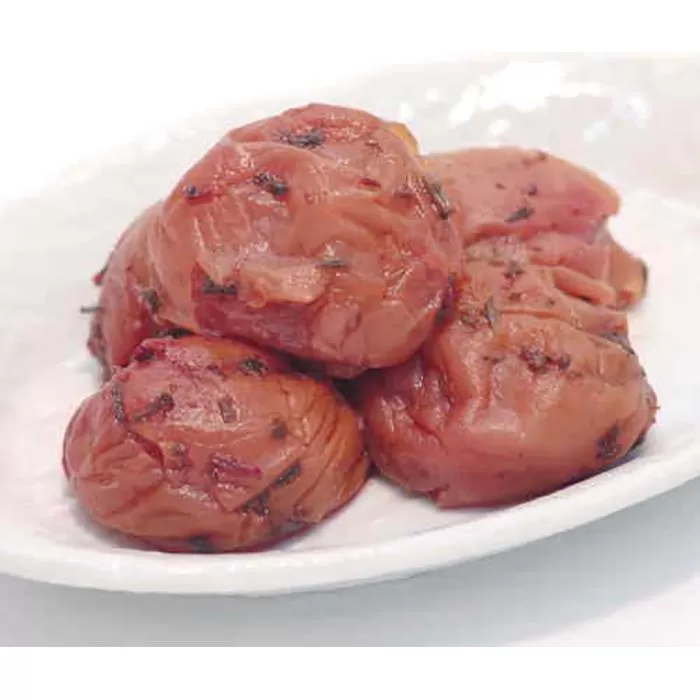 しそかつお梅干しつぶれ梅（はちみつ入り）［ご家庭用］７５０ｇ《紀州南高梅》