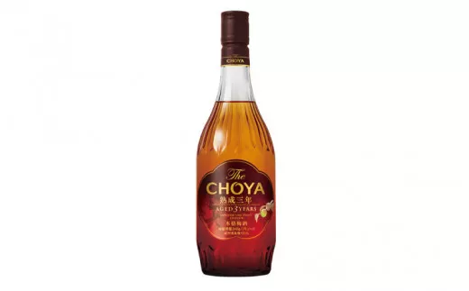 チョーヤ 梅酒 The CHOYA 熟成三年 700ml/梅酒 梅 ウメ お酒 リキュール 酒 紀州 和歌山 CHOYA 国産
