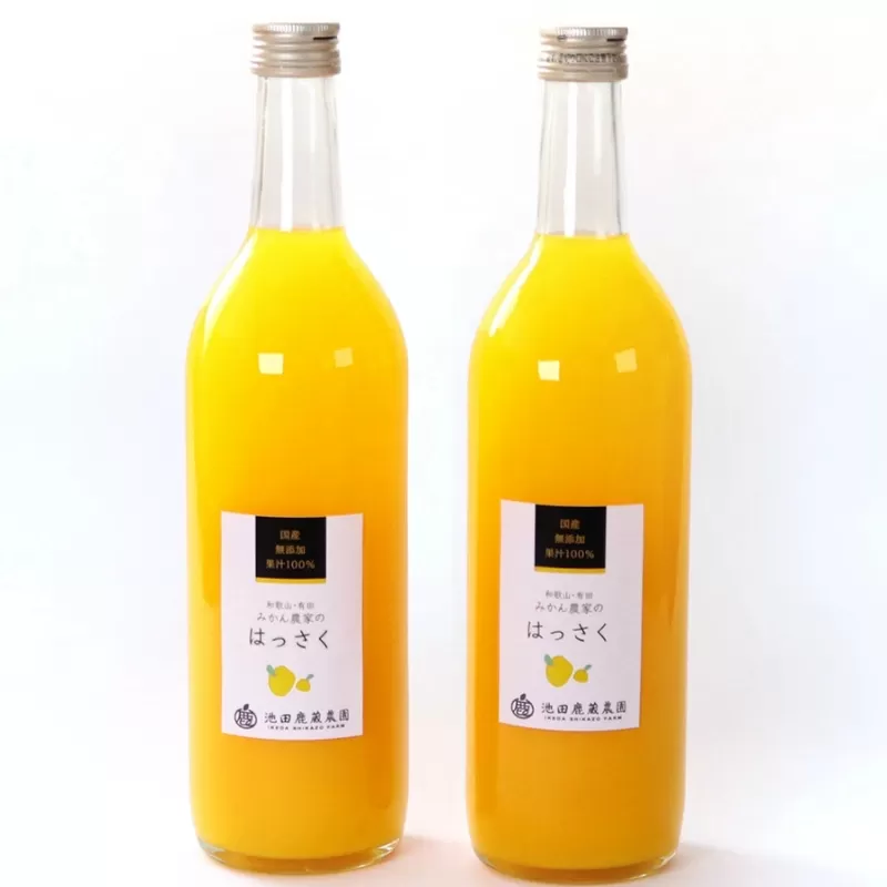 無添加はっさくジュース720ml×2本