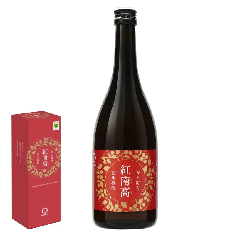 紀州梅酒紅南高 化粧箱入り 720ml /南高梅 和歌山 リキュール
