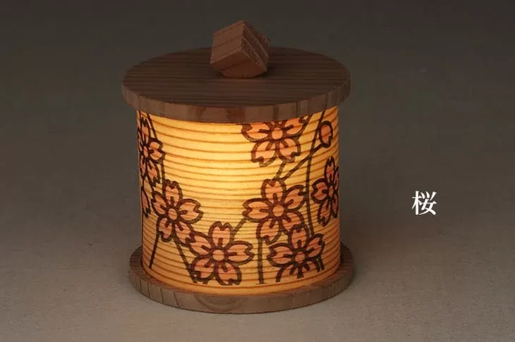 豆行灯 桜