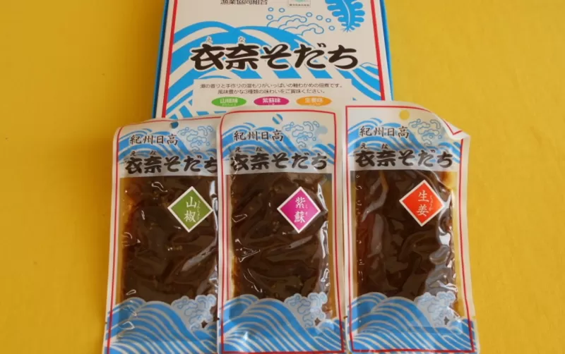 紀州衣奈(えな)そだち  わかめ軸佃煮 【プレミア和歌山商品】2箱