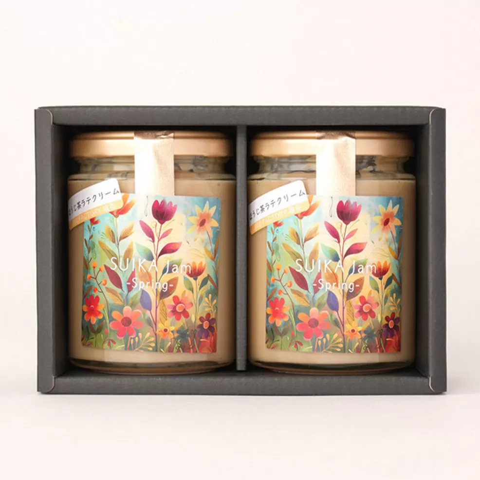 自家製ジャム2個［ほうじ茶ラテクリーム］