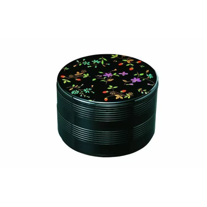 重箱 二段おにぎり重 花の小道 お重 紀州漆器【YG9】