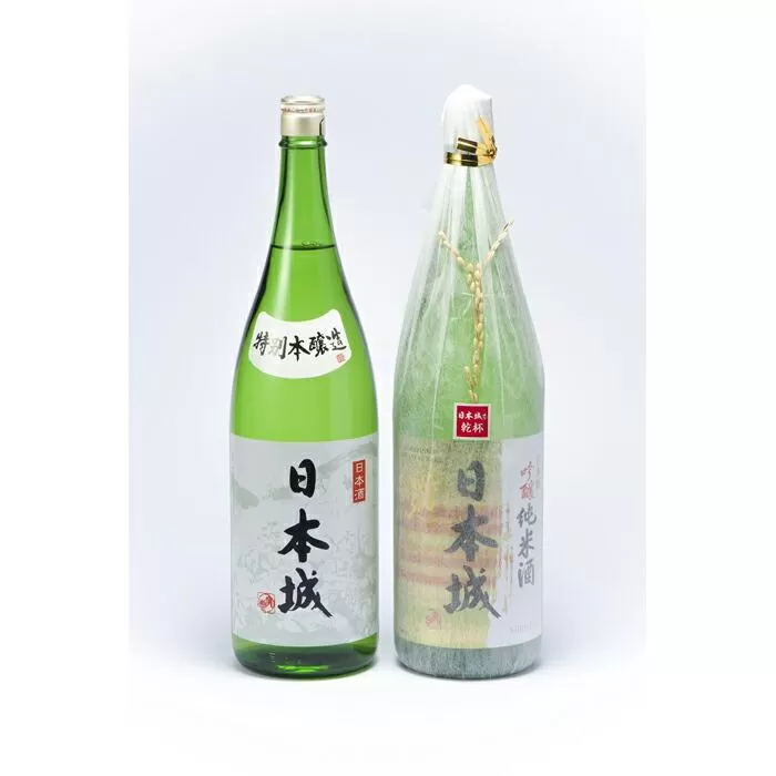 「日本城」吟醸純米酒と特別本醸造1.8L×2種セット
