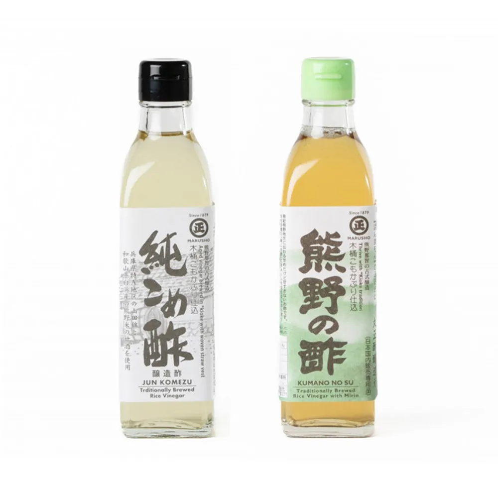 純こめ酢・熊野の酢 2本入セット［SJ7］