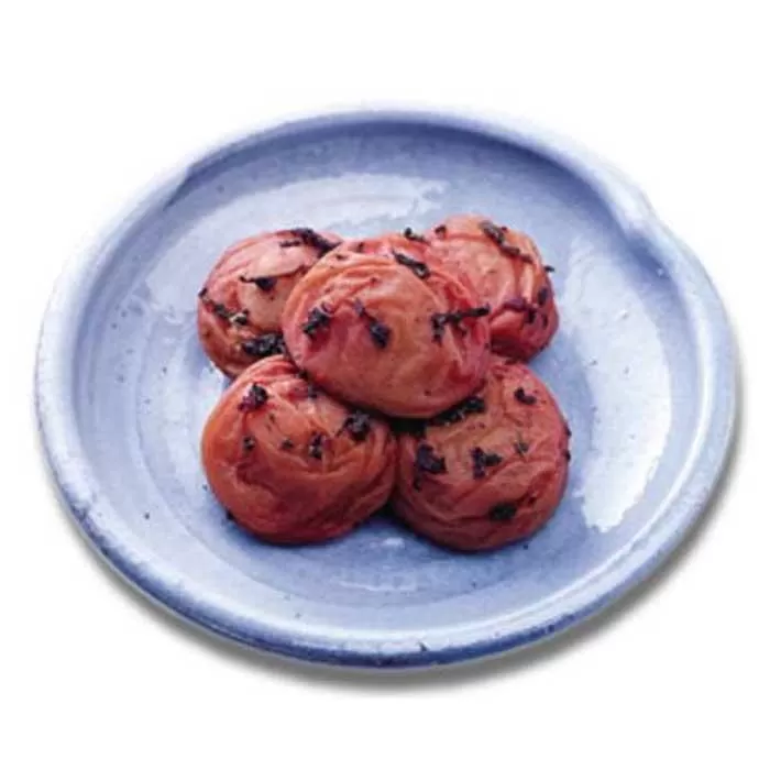 しそかつお梅干し（はちみつ入り）　３５０ｇ〔化粧箱入り〕《紀州南高梅》