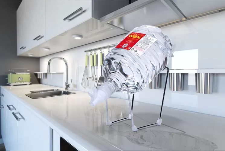 酸素補給水 WOX 飲む酸素 酸素水 酸素 8L 3本セット スタンド付 1194