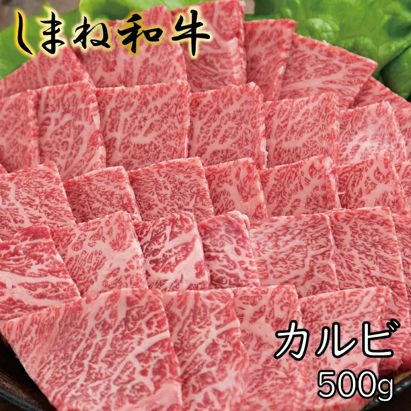 しまね和牛 カルビ 500g[しまね和牛 カルビ 焼肉]