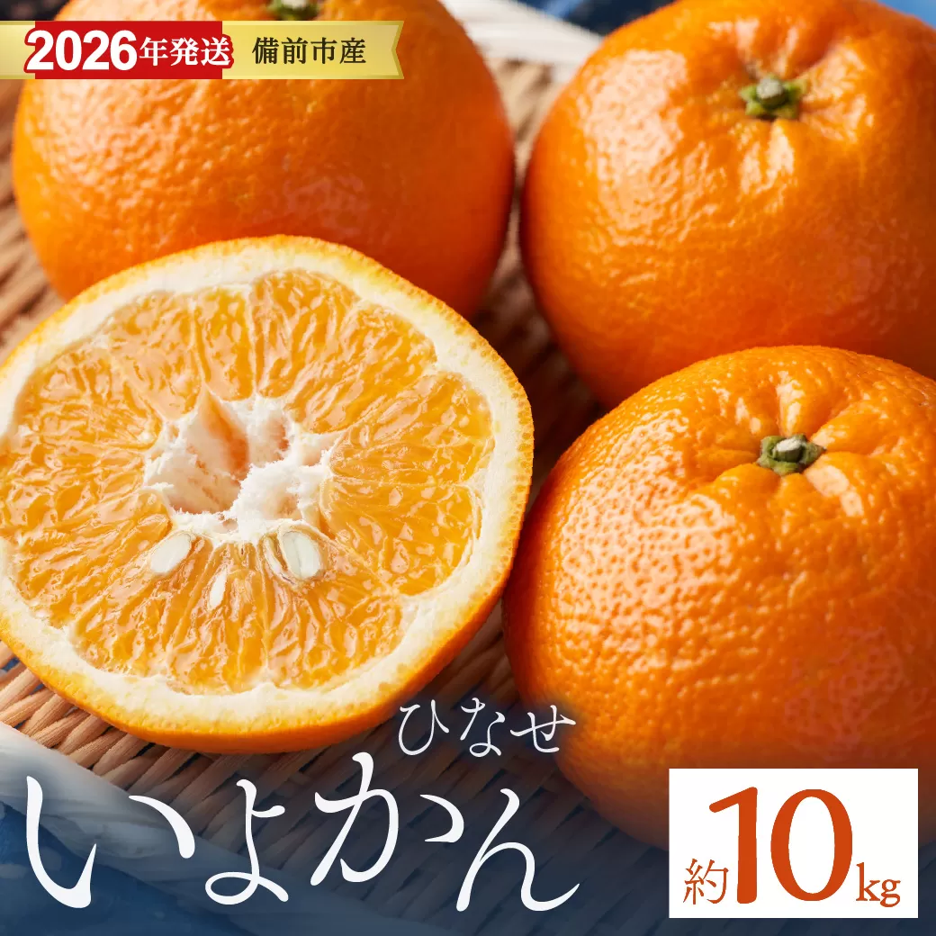 ひなせ いよかん 約10kg（2026年2月頃発送）【果物 フルーツ みかん ミカン ひなせ 伊予柑】