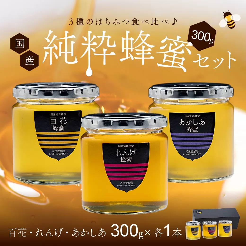 備前産 令和7年採取 純粋蜂蜜セット10 【ギフトケース入】