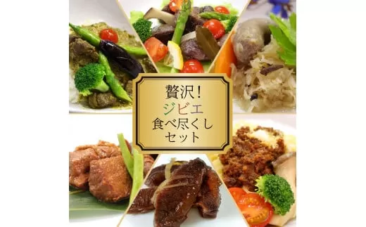 贅沢！ジビエ食べ尽くしセット［008-a009］