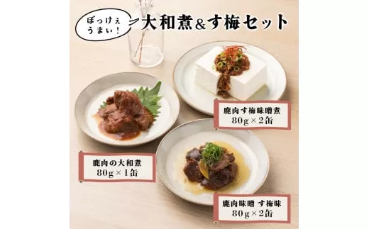ぼっけぇうまい！大和煮＆す梅セット［008-a011］